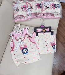 SET 2 BỘ BA LỖ BẠCH TUYẾT BÉ GÁI (XẢ 79k)