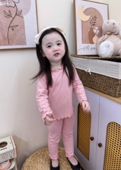 SET BỘ ZIP DÀI CHẤM BI 3 MÀU BÉ GÁI(XẢ 55k)