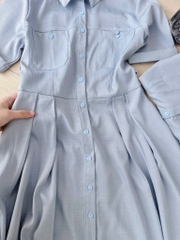 VÁY LI DÁNG DÀI TÚI NGỰC TAY LV NỮ SẴN