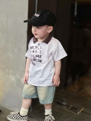 SÉT ÁO POLO LOANG QUẦN NGỐ JEAN ỐP TÚI CHO BÉ TRAI