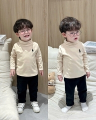SET 4 ÁO GIỮ NHIỆT CỔ LỌ DÀI TAY BÉ TRAI