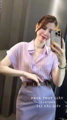 ÁO SƠ MI GU TAY LV DÍC DẮC NỮ SẴN( xả 79k )