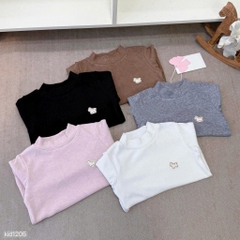 SET 3 ÁO VẢI THỎ HÀN DÀI TAY BÉ TRAI BÉ GÁI