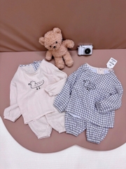 SET HAI BỘ NGỦ HOẠ TIẾT VỊT CHO BÉ