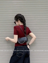 QUẦN BÒ NỮ SUÔNG XANH ĐẬM