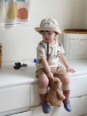 SET 3 ÁO NGỰA VẰN CHO BÉ TRAI SẴN