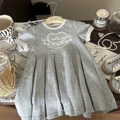 SET HAI VÁY HOẠ TIẾT TRÁI TIM BÉ GÁI SẴN (XẢ 70k)