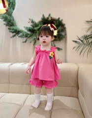 SET 2 BỘ 2 DÂY BÈO ĐÍNH HOA BÉ GÁI SẴN (SALE 95k)