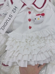 VÁY POLO BÉ GÁI PHỐI BÈO TẦNG SẴN