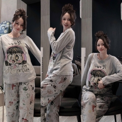 SET DÀI XÁM CÔ GÁI NỮ THU ĐÔNG