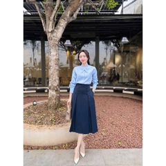 CHÂN VÁY XẾP LI CÚC BỌC XOÈ NHẸ NỮ SẴN(XẢ 105k)