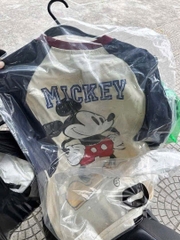 ÁO PHÔNG MICKEY DÀI TAY NỮ THU ĐÔNG SẴN