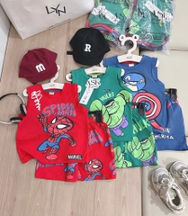 SET 3 BỘ NHỆN - CAPTION - HULK BÉ TRAI SẴN