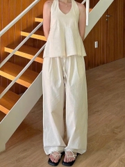 QUẦN ĐŨI DÁNG SUÔNG BUỘC DÂY NỮ