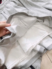 SET ÁO MISS DR DÀI TAY CHÂN VÁY XÁM NỮ THU ĐÔNG