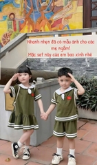 SET THUỶ THỦ XANH LÁ CỜ VIỆT NAM BÉ TRAI BÉ GÁI (TĂNG GIÁ)(XẢ 69k)