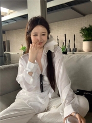 ÁO SƠ MI XOẮN EO 3 MẦU NỮ - (SALE 55k)- SẴN