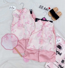 SET CÁCH TÂN HỒNG BÉ GÁI SẴN