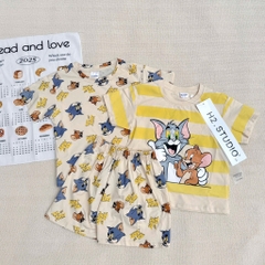 SET 2 BỘ TOM JERRY VÀNG KẺ BÉ TRAI