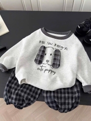 SET DÀI NỈ CÚN CARO SIÊU HOT BÉ TRAI SẴN