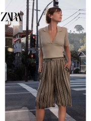 ÁO LEN TĂM POLO CỔ V Z.RAA NỮ THU ĐÔNG (XẢ 79k)