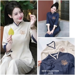 PHÁP PHỤC ĐI CHÙA CỔ TÀU NỮ
