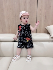SET 2 BỘ BA LỖ NGƯỜI NHỆN ĐEN ĐỎ BÉ TRAI SẴN (xả 80k)