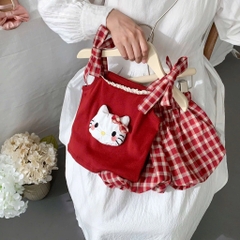 SÉT BỘ HELLO KITTY QUẦN BÍ BÉ GÁI SẴN(SALE 70k)
