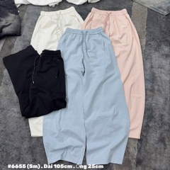 QUẦN SUÔNG BAGGY KAKI LỤA 4M NỮ NEW SẴN