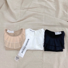 SET 3 ÁO THU ĐÔNG DÀI TAY VIỀN REN TƠ BÉ GÁI SẴN