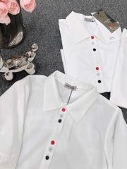 ÁO SƠ MI TKE CÚC 3 MÀU NỮ SẴN (SALE 49k)