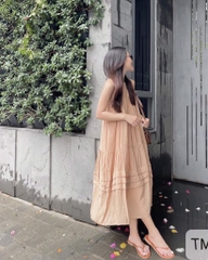 VÁY TƠ LI NGANG 3 TẦNG 2 LỚP