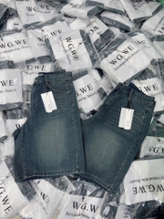 QUẦN NGỐ JEAN NỮ XANH WG