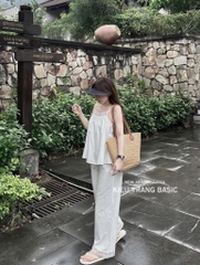 SET ÁO 2S PHỐI REN KÈM QUẦN SUÔNG(XẢ 119k)