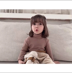 SET 2 ÁO CỔ LỌ DÀI TAY CHO BÉ