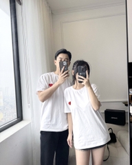 ÁO PHÔNG THÊU TIM 3M ( xả 69k)
