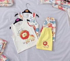 SET 2 BỘ BA LỖ SƯ TỬ VOI HƯƠU BÉ TRAI (SALE 89k)