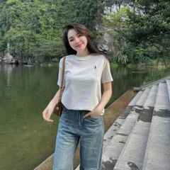 SET 3 ÁO PHÔNG THÊU NGỰA CỘC TAY NỮ SẴN( XẢ 89k)