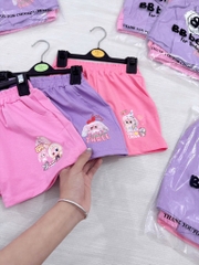 SET 3 QUẦN CT TONE HỒNG TÍM BÉ GÁI