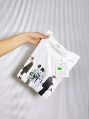 ÁO THUN HOẠ TIẾT 4 NGƯỜI NỮ SẴN