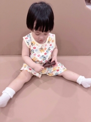 SET 2 BỘ BLUEY BA LỖ CHO BÉ GÁI SẴN