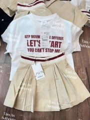 SET VÁY ZR KAKI TONE BE BÉ GÁI SẴN(Xả 39k)