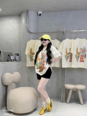ÁO PHÔNG HOA LOVE SIÊU XINH NỮ