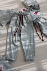 QUẦN BÒ NỮ BAGGY GÂN CHUN (xả 80k)
