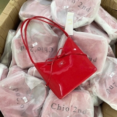TÚI XÁCH - TÚI CHIO’2ND DÁNG CAO ĐỎ NƠ