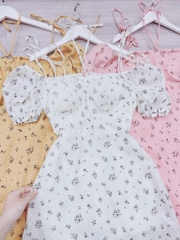 VÁY HOA NHÍ CÚP NGỰC DÂY CỔ xả 50k