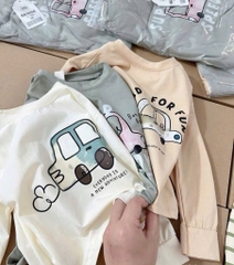 SET 3 BỘ DÀI TAY TONE BE CAM XANH BÉ TRAI