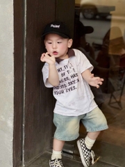 SÉT ÁO POLO LOANG QUẦN NGỐ JEAN ỐP TÚI CHO BÉ TRAI