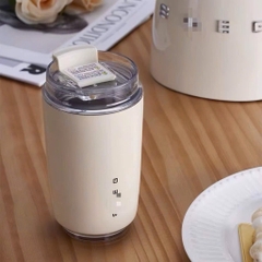 ĐỒ GIA DỤNG - CỐC GIỮ NHIỆT MÀU KEM