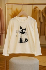 ÁO PHÔNG MÈO DÀI TAY QCCC BÉ GÁI